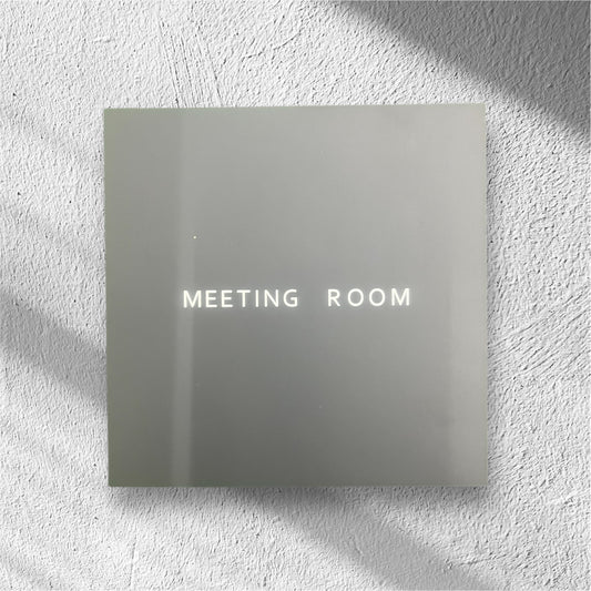 MEETING ROOM-room plate-