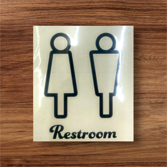 REST ROOM③-room sticker-